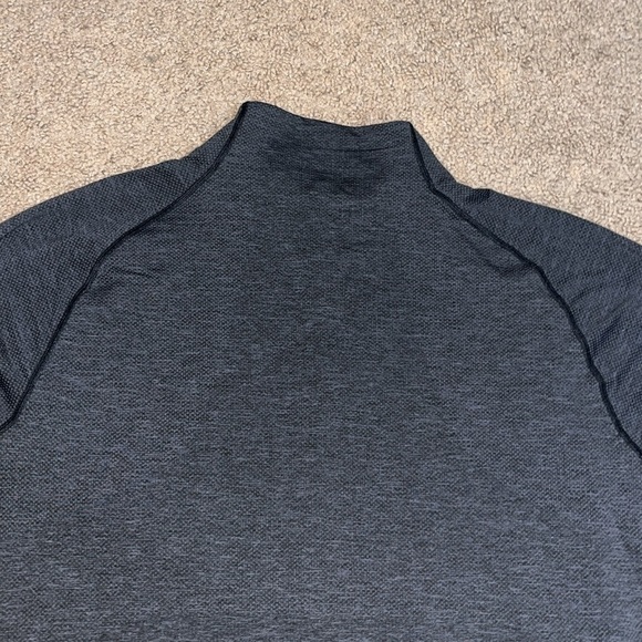 Lululemon Metal Vent Tech Half 1/2 Zip Jacket Deep Coal / Black XL - Picture 7 of 9